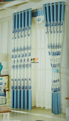 Rèm Cửa Vải Gấm Lụa M3615-8 1 Rèm Cửa Vải Gấm Lụa M3615-8